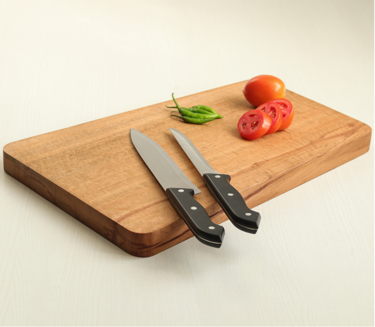 “Arogyavat” Cutting and Chopping Board in Steam Beech