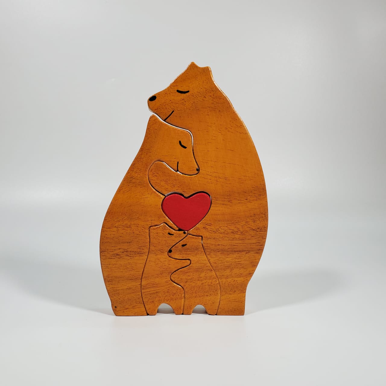 Bear Family with Two Kids