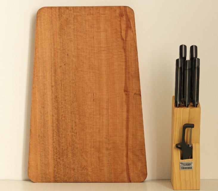 “Arogyavat” Cutting and Chopping Board in Steam Beech