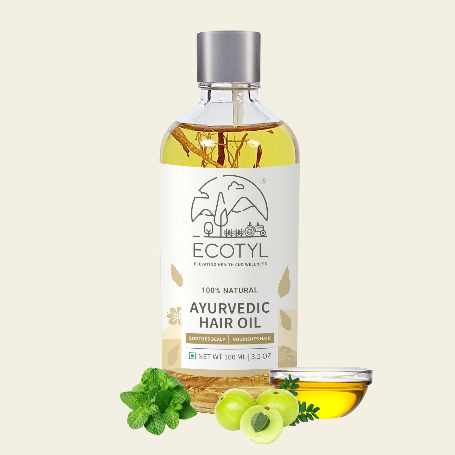 Ayurvedic Hair Oil | For Hair Fall Control & Hair Growth | 100ml