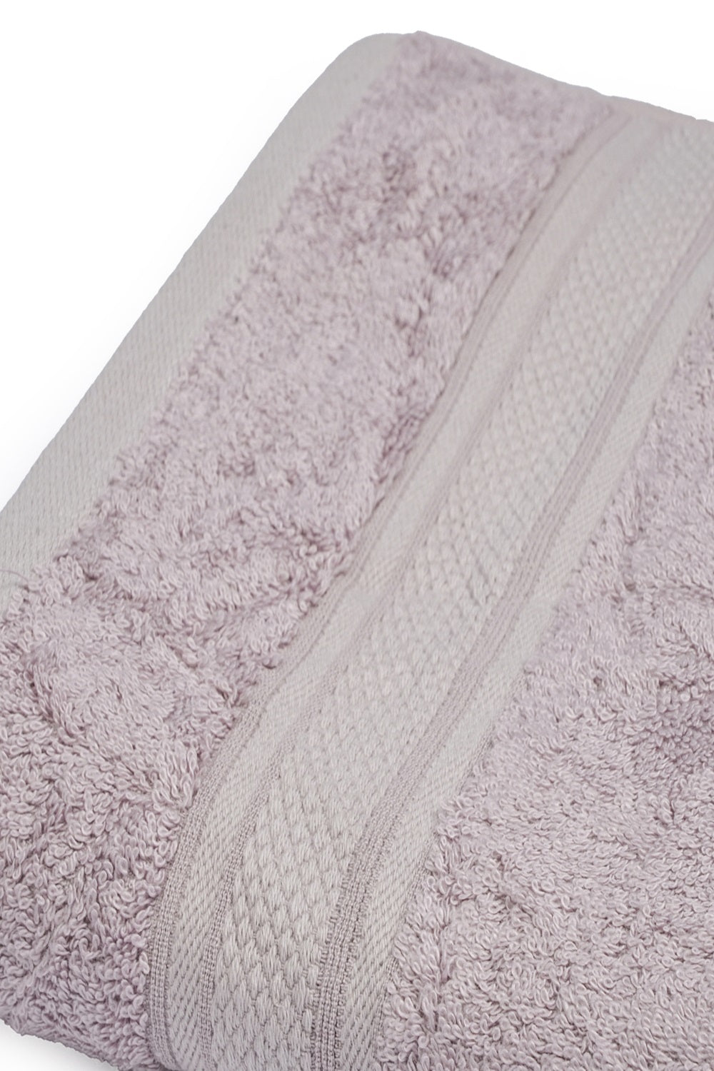 The Karira Collection - Bamboo Cotton Bath Towel (Grape Grey)