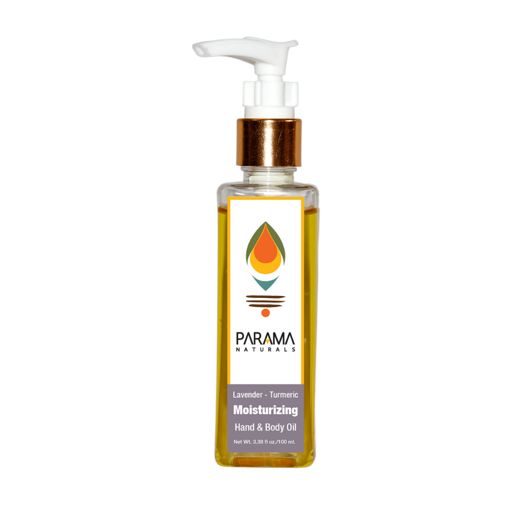 Lavender-Turmeric Moisturizing Hand & Body Oil