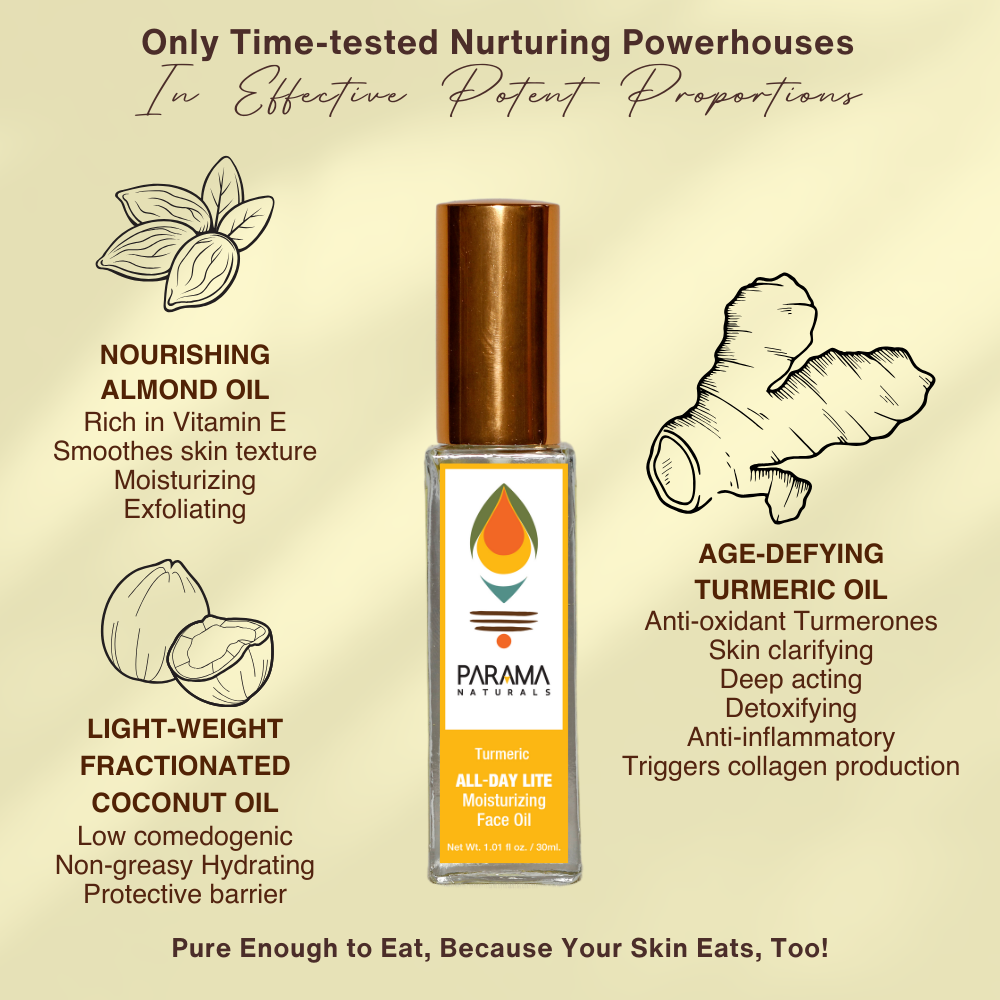 Turmeric All Day Lite Moisturizing Face Oil