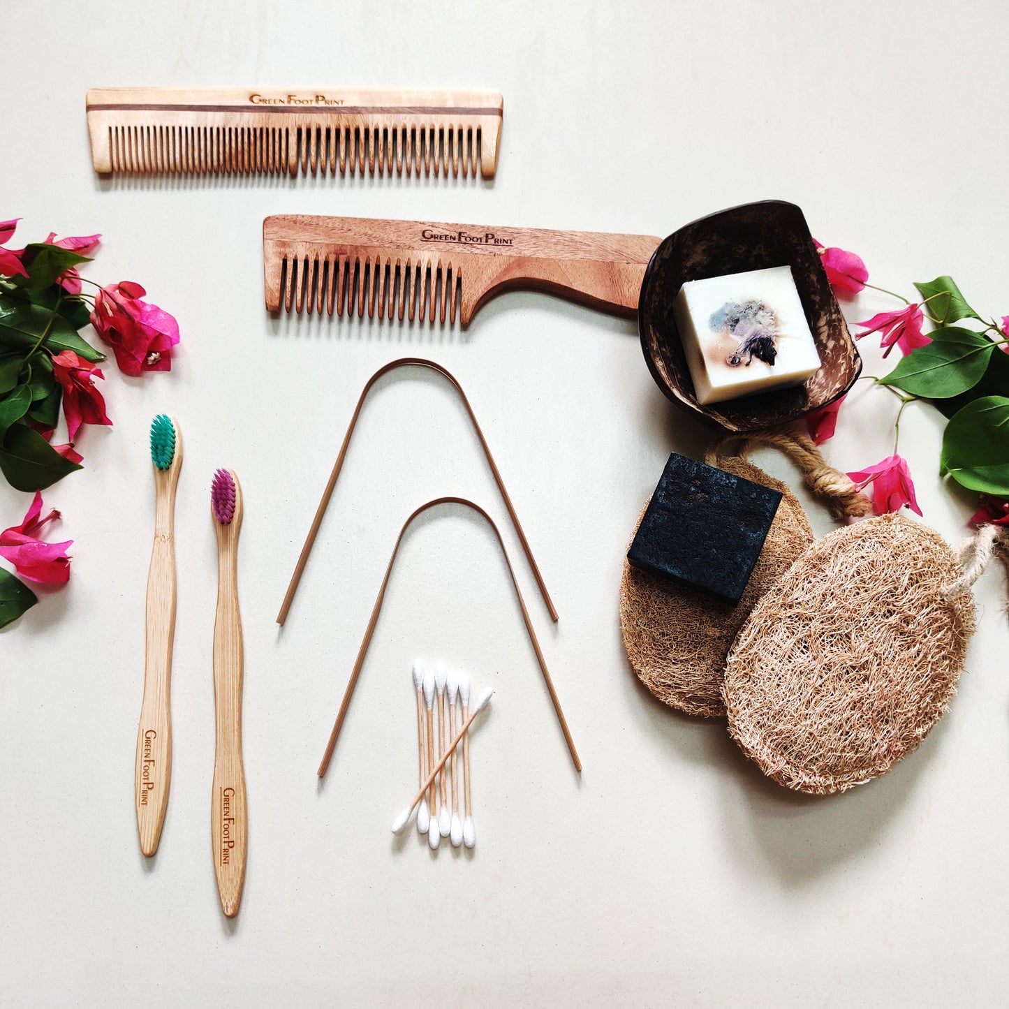 Personal Care Kit (Vanilla+ Orange)| Zero waste Eco Starter Gift Box (For 2)