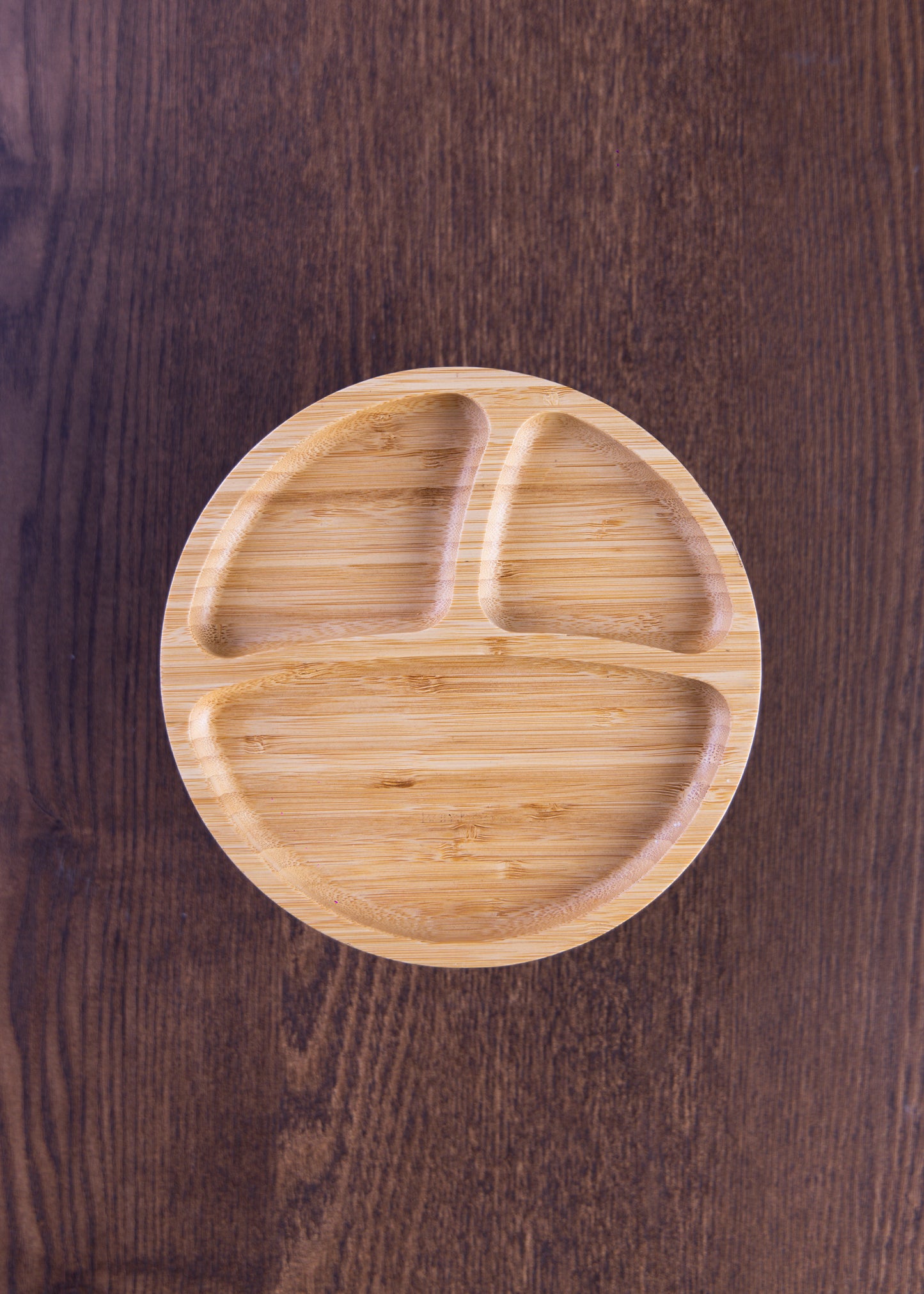 Bamboo Eco Friendly Suction Bowl + Plate Set with Spoon