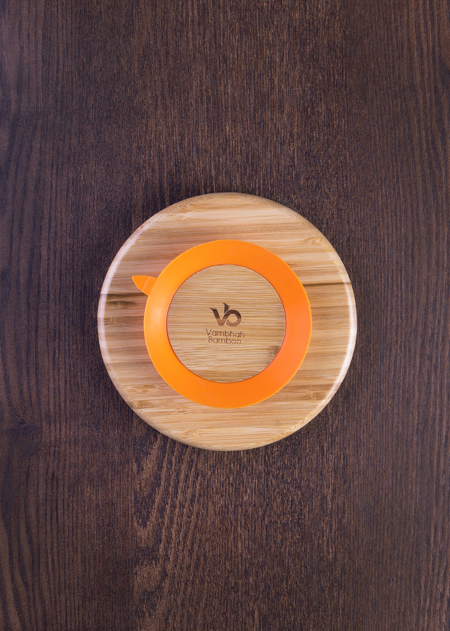 Bamboo Eco Friendly Suction Bowl + Plate Set with Spoon