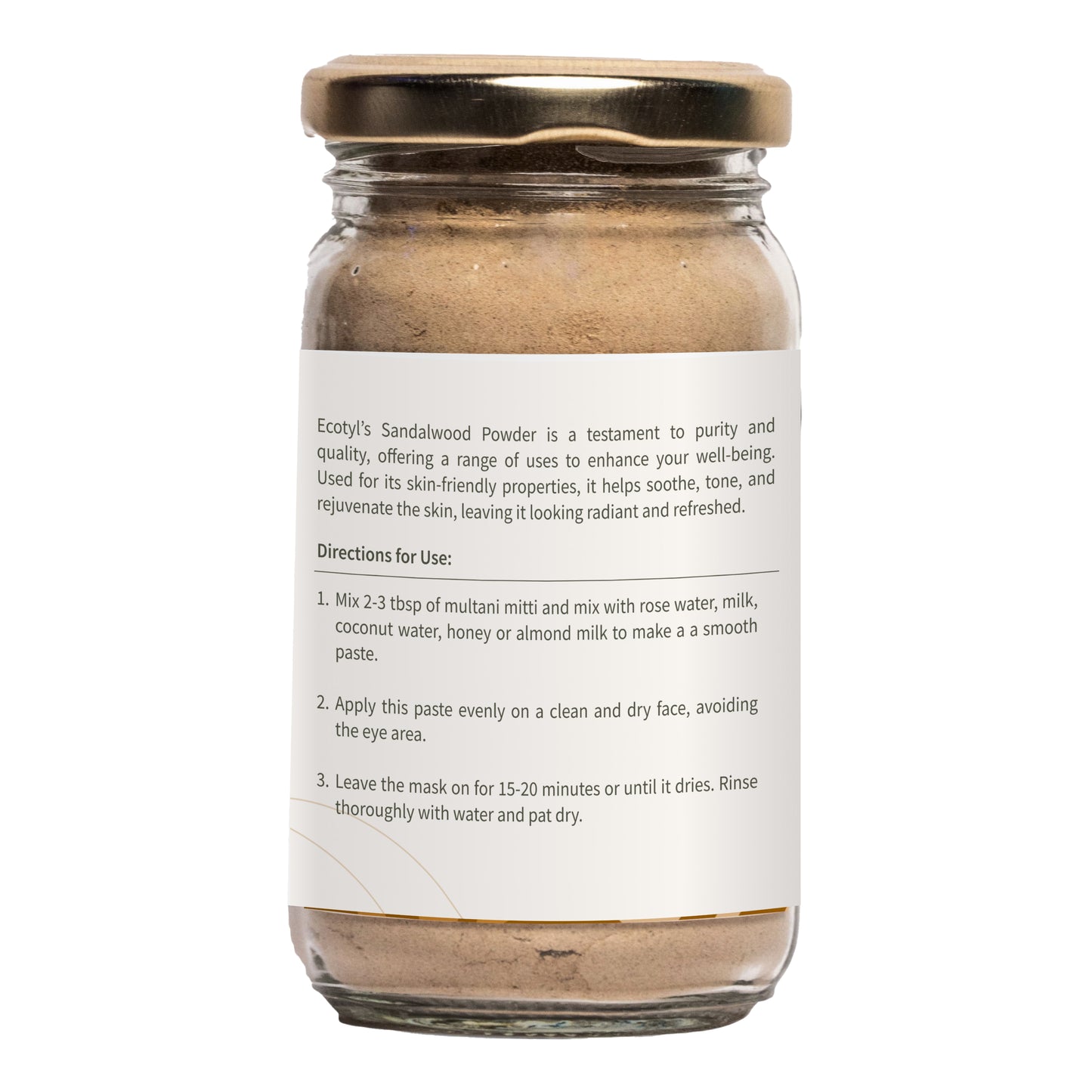 Pure Sandalwood Powder | Face Pack for Skin Brightening & Pore Cleansing | 100g