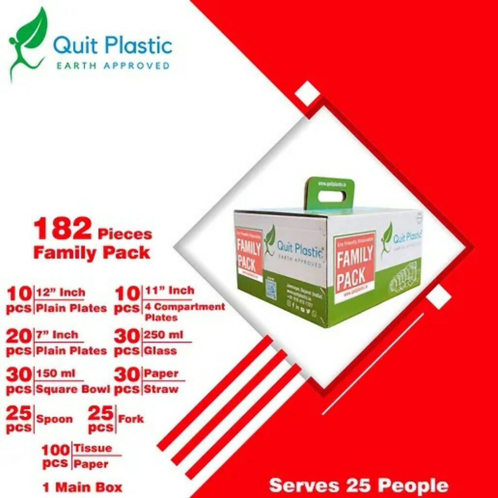 Disposable Serveware - Family Pack