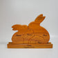 Rabbit Family With Two Kids