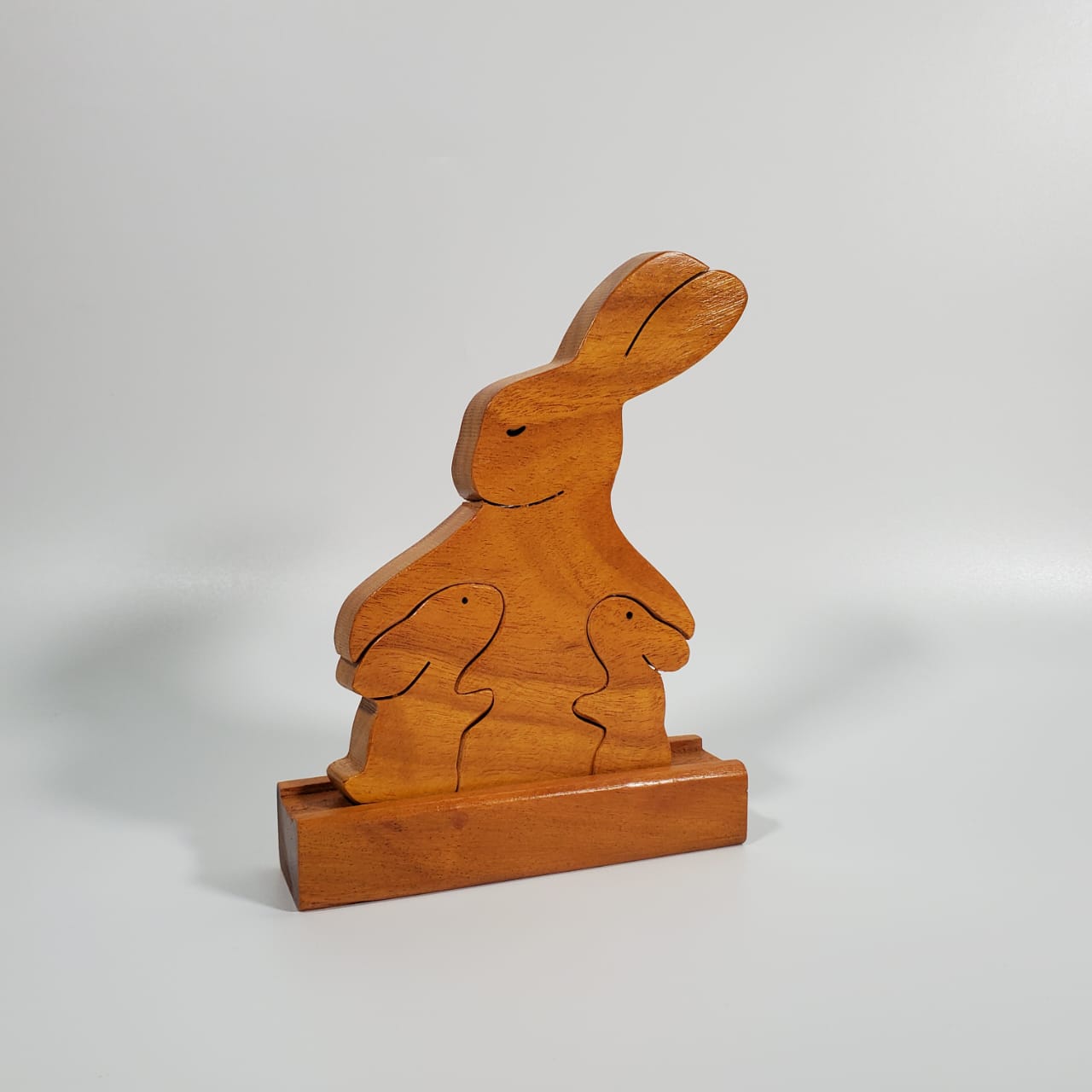Mumma Bunny with Two Kids