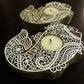 Handcrafted Wooden Diya - Fish design (Set of 2)