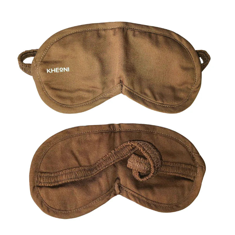 Organic Cotton Eye Mask | Brown | 25 G