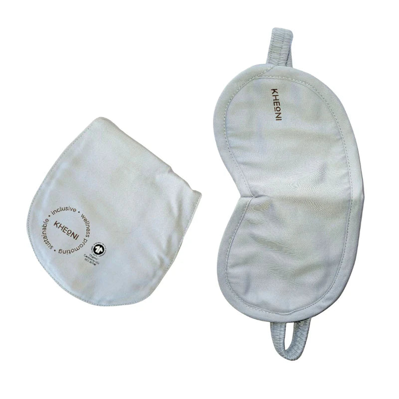 Organic Cotton Eye Mask | Light Blue | 25 G