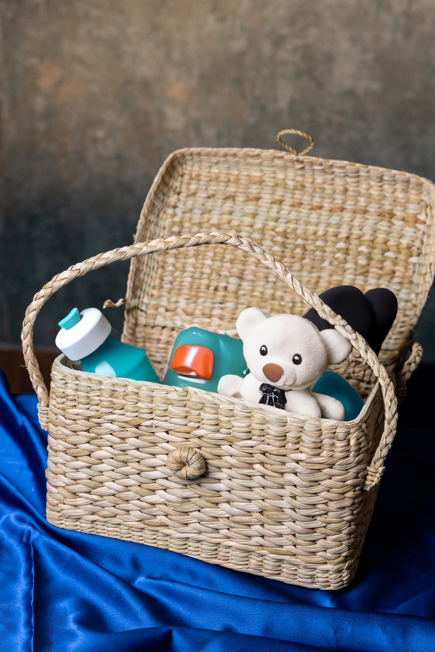 Kauna Organiser Basket with Lid