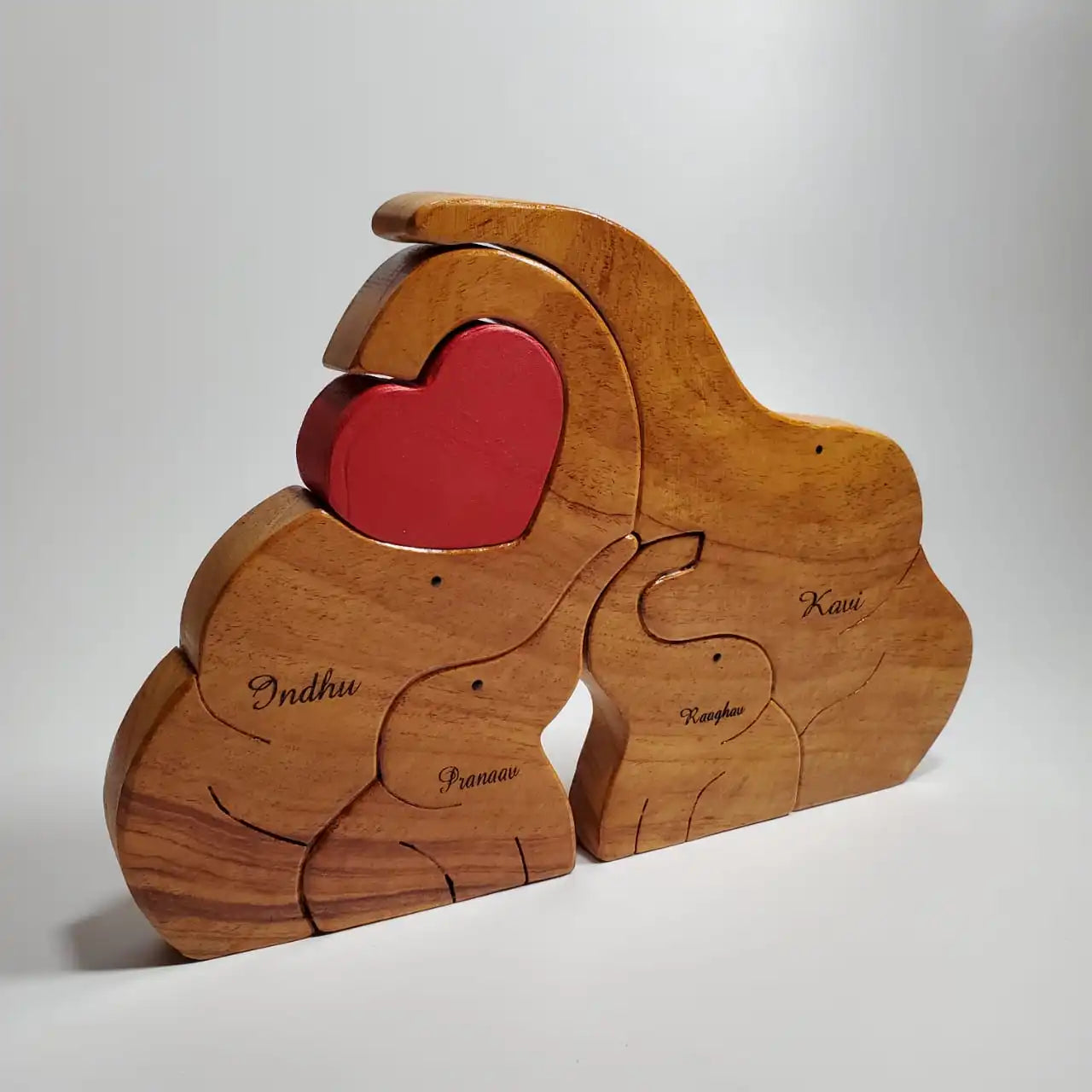 Elephant Family Twin Kids (Big Size)