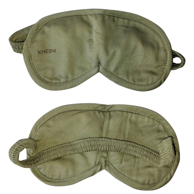 Organic Cotton Eye Mask | Light Green | 25 G