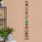 Upcycled Handmade Fabric Flower Decorative Festive Garland String
