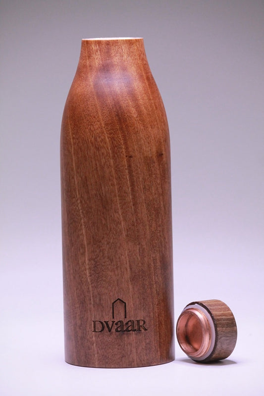 The Wooden Copper Bottle Blackberry Wood - 500 ml