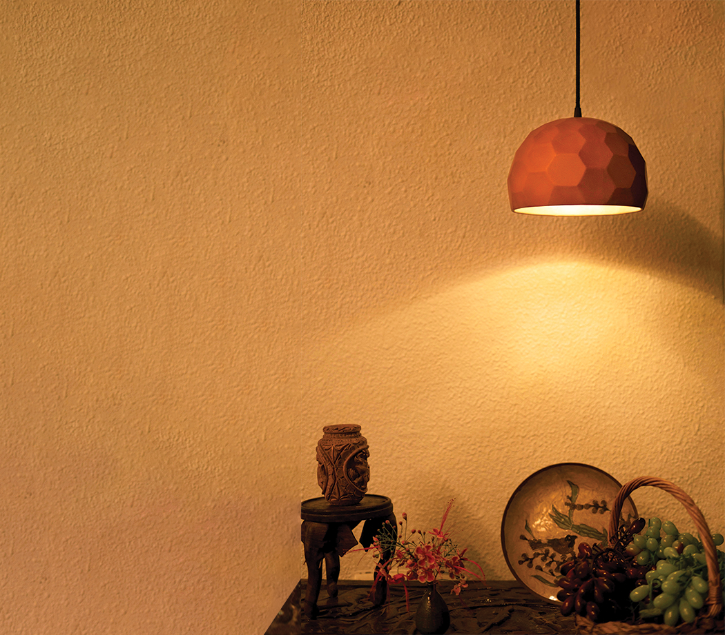 Honeycomb - Terracotta lights
