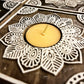 Handcrafted Wooden Diya - Square Design (Set of 2)
