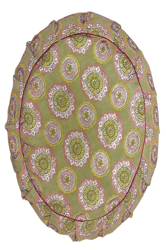 Yellow Zafu - Dhyaana Series - Medium