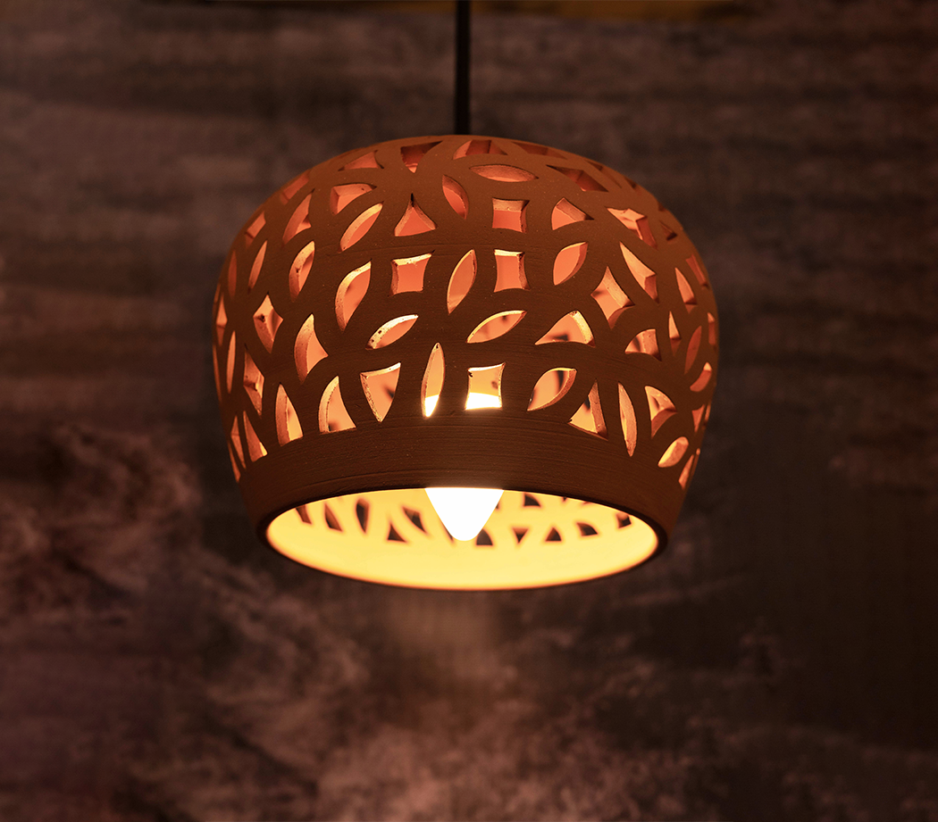 Frond - Terracotta lights