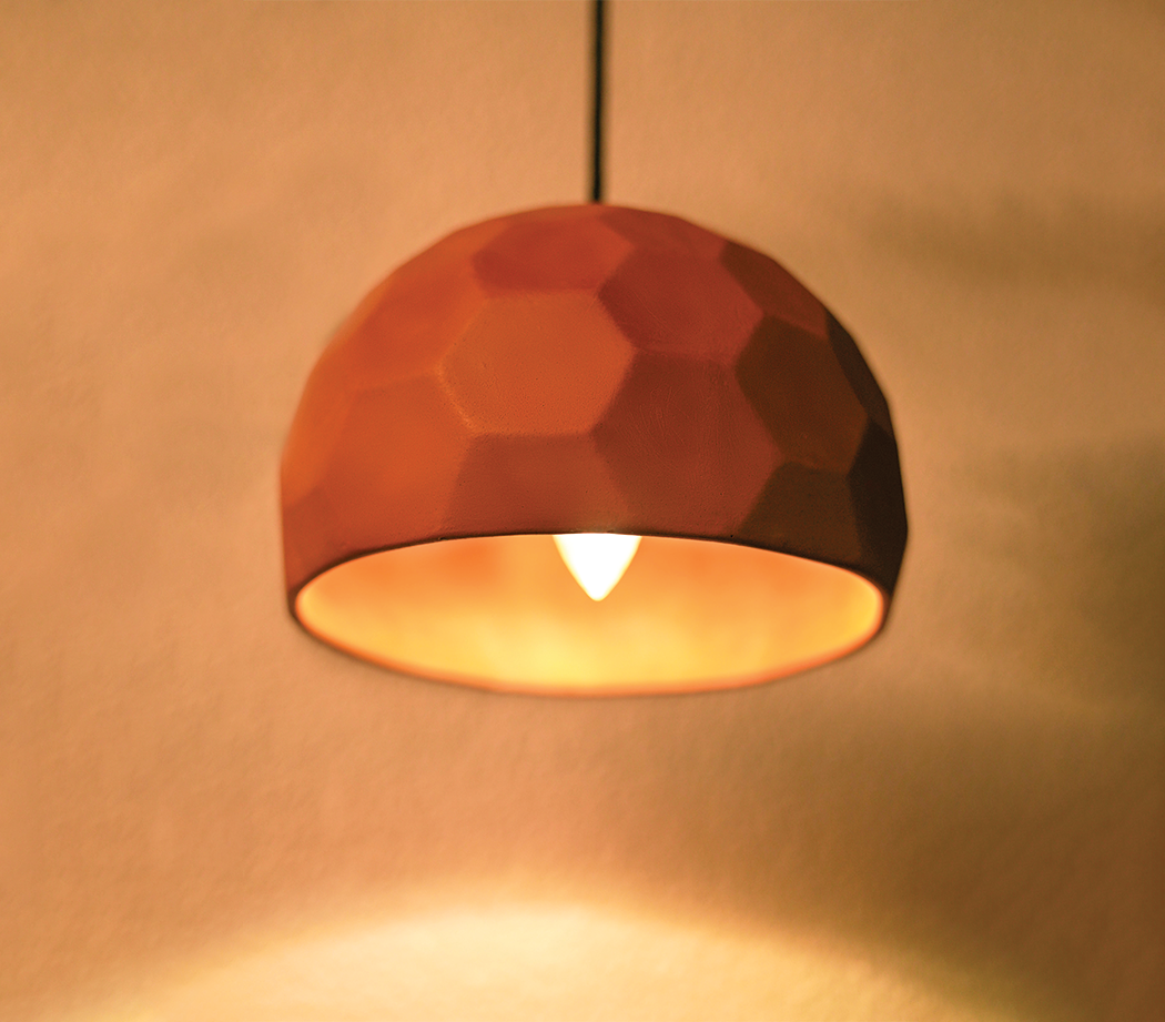 Honeycomb - Terracotta lights