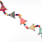 Upcycled Boho Triangles Festive Decoration String Hanging Party Prop