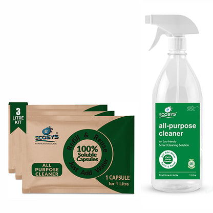 All-Purpose Liquid Cleaner - Non-Toxic Capsules