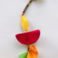 Upcycled Handmade Fabric Diya String Festive Decoration Hanging Prop