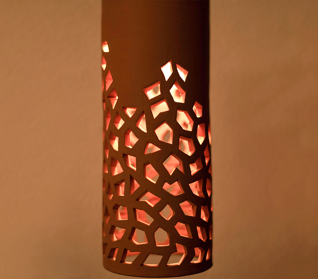 Crackling - Terracotta lights