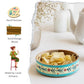 "Nihita" Wooden Salad Bowl | 400ML Capacity