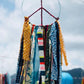 'Boho' Upcycled Dreamcatcher Hanging Prop Decoration