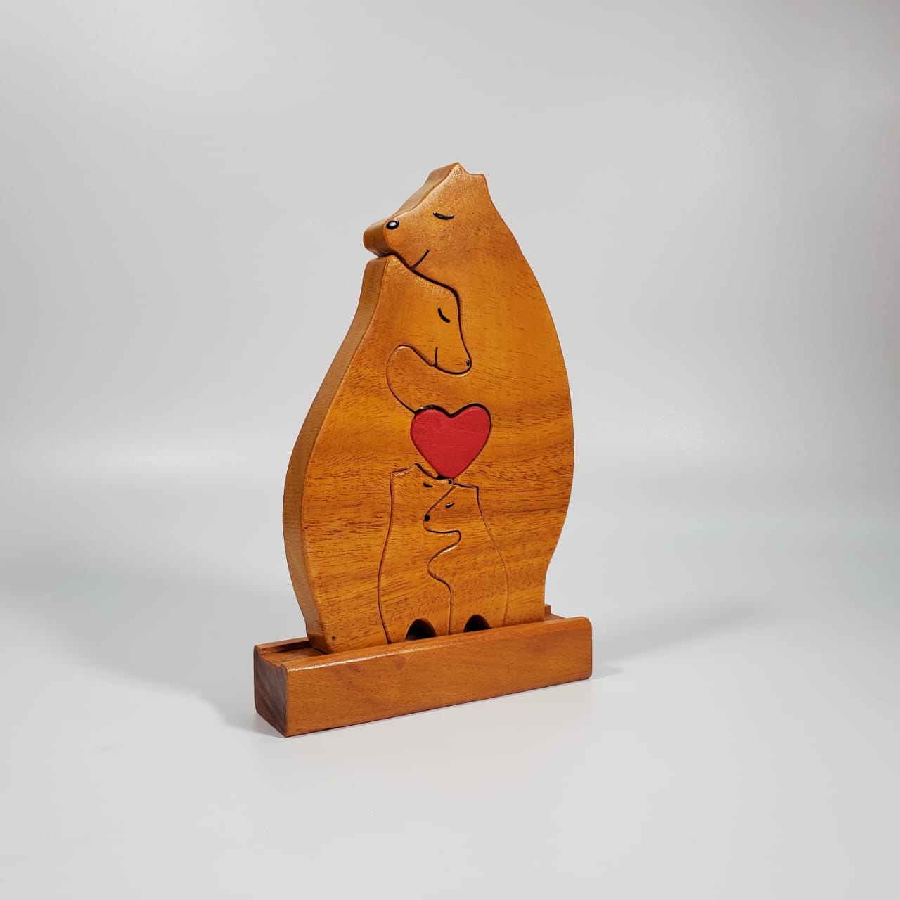 Bear Family with Two Kids