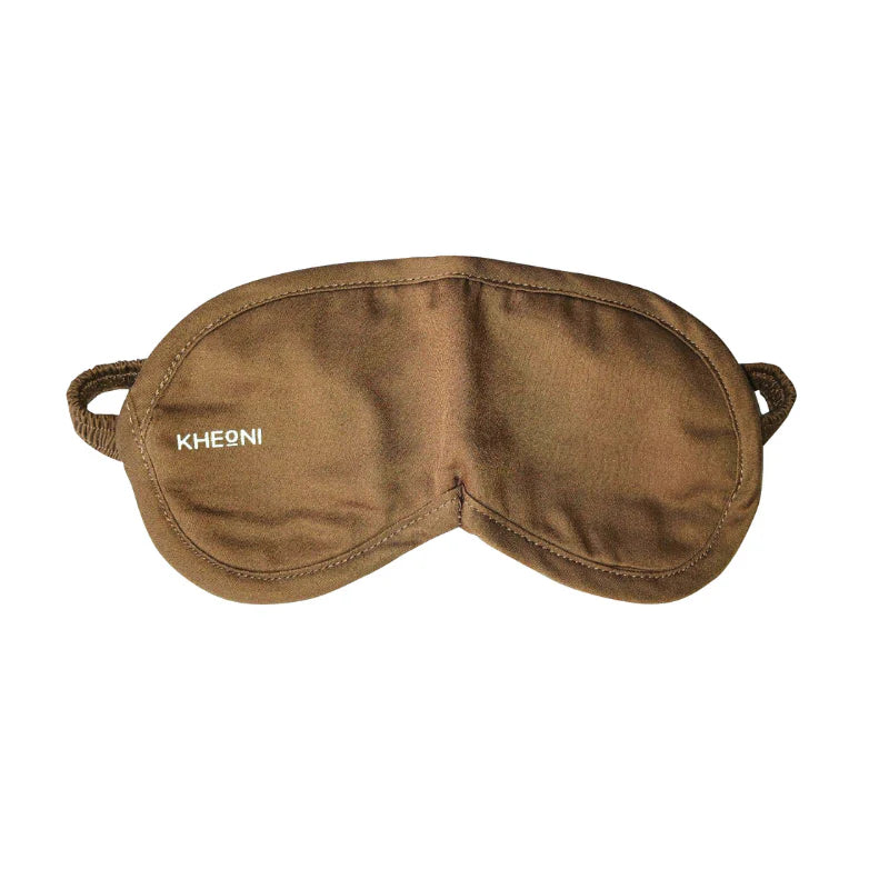 Organic Cotton Eye Mask | Brown | 25 G