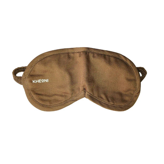 Organic Cotton Eye Mask | Brown | 25 G