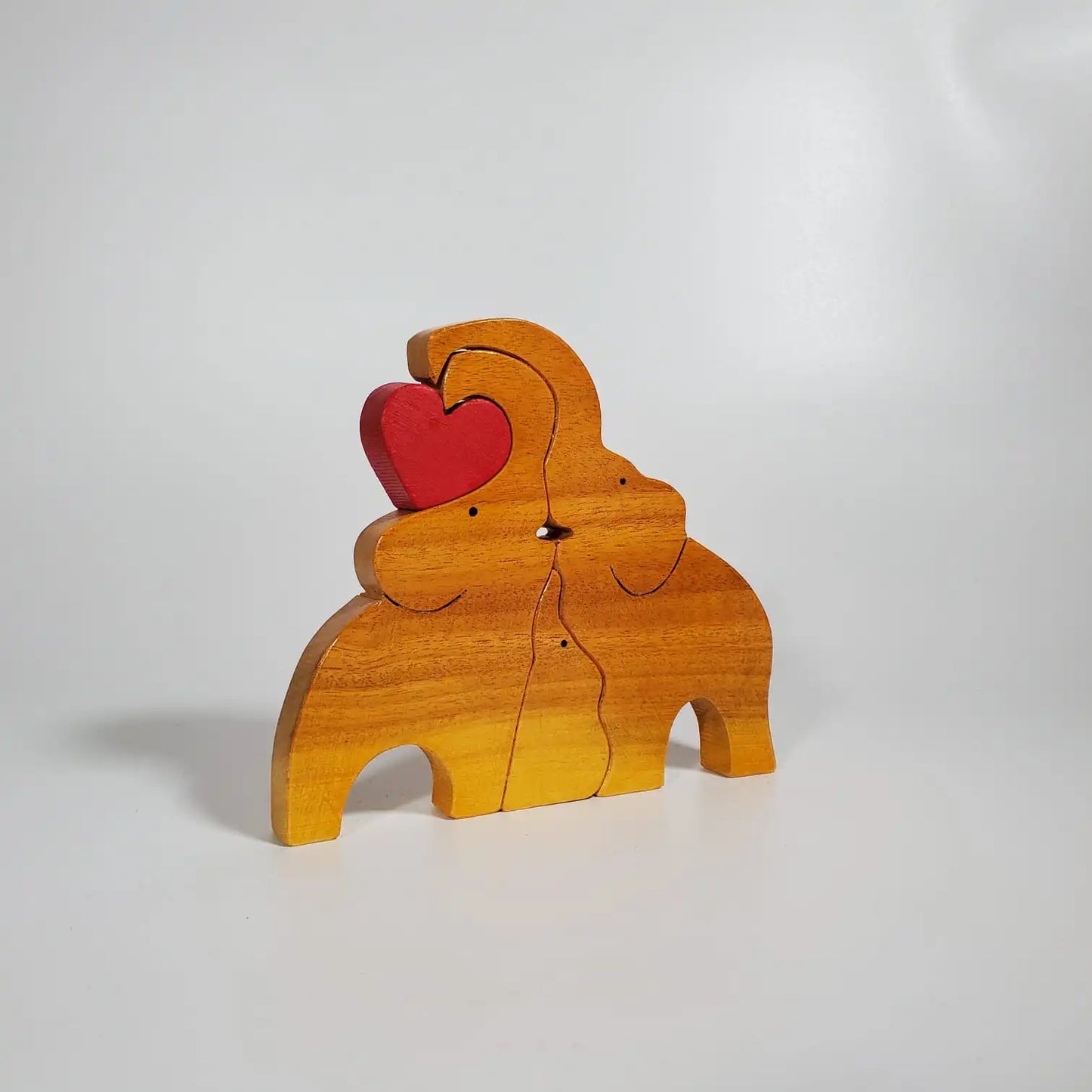 Elephant Family Oak Wood (Small Size)