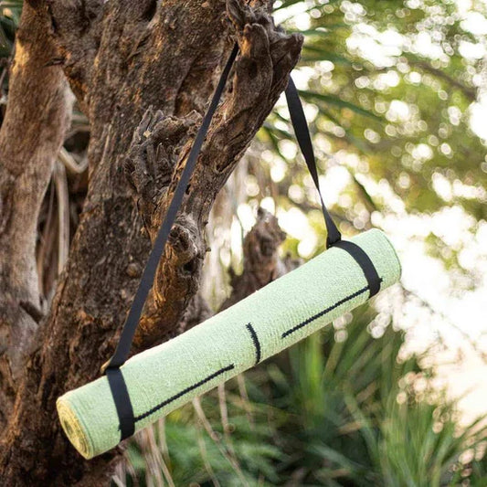 Cotton Yoga Mat - Gemstone Series (Green)
