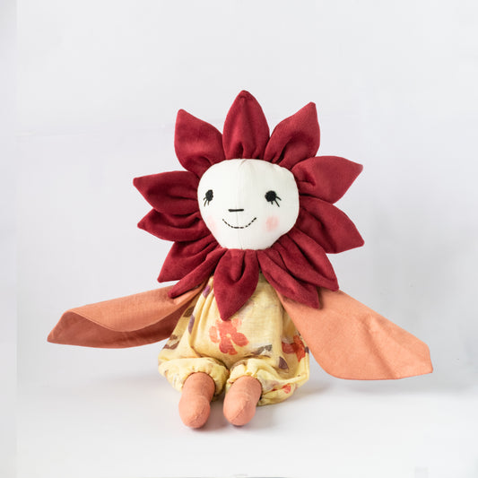 PETALS - The Red Velvet Petal Doll