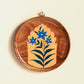 Eashan Sheesham Wood Wall Hanging, Round Shape