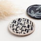 Daksh Wall Plates Decor Hanging for Home | Hand Painted Solid Wood Round Plates | Set of 2