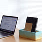 "SKY IS FALLING"  Hand Painted Wooden Desk Organizer
