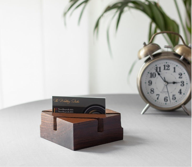 Sahaj Sheesham Wood Visiting Card Holder