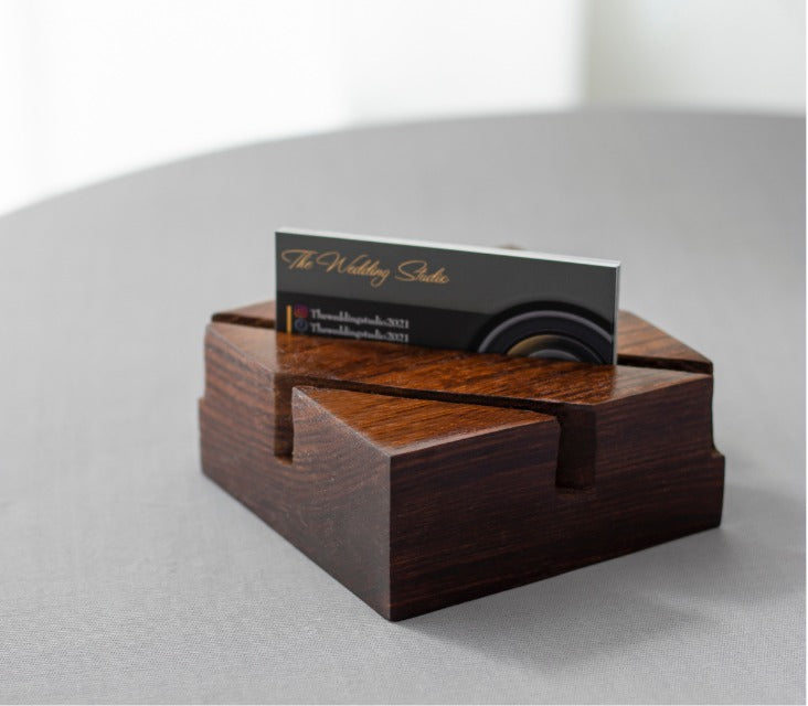 Sahaj Sheesham Wood Visiting Card Holder