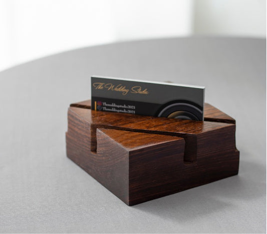 Sahaj Sheesham Wood Visiting Card Holder