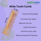 Neem Wood Comb - Wide Tooth (Pack of 2)