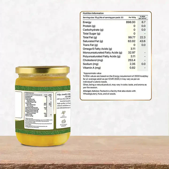A2 Gir Cow Ghee