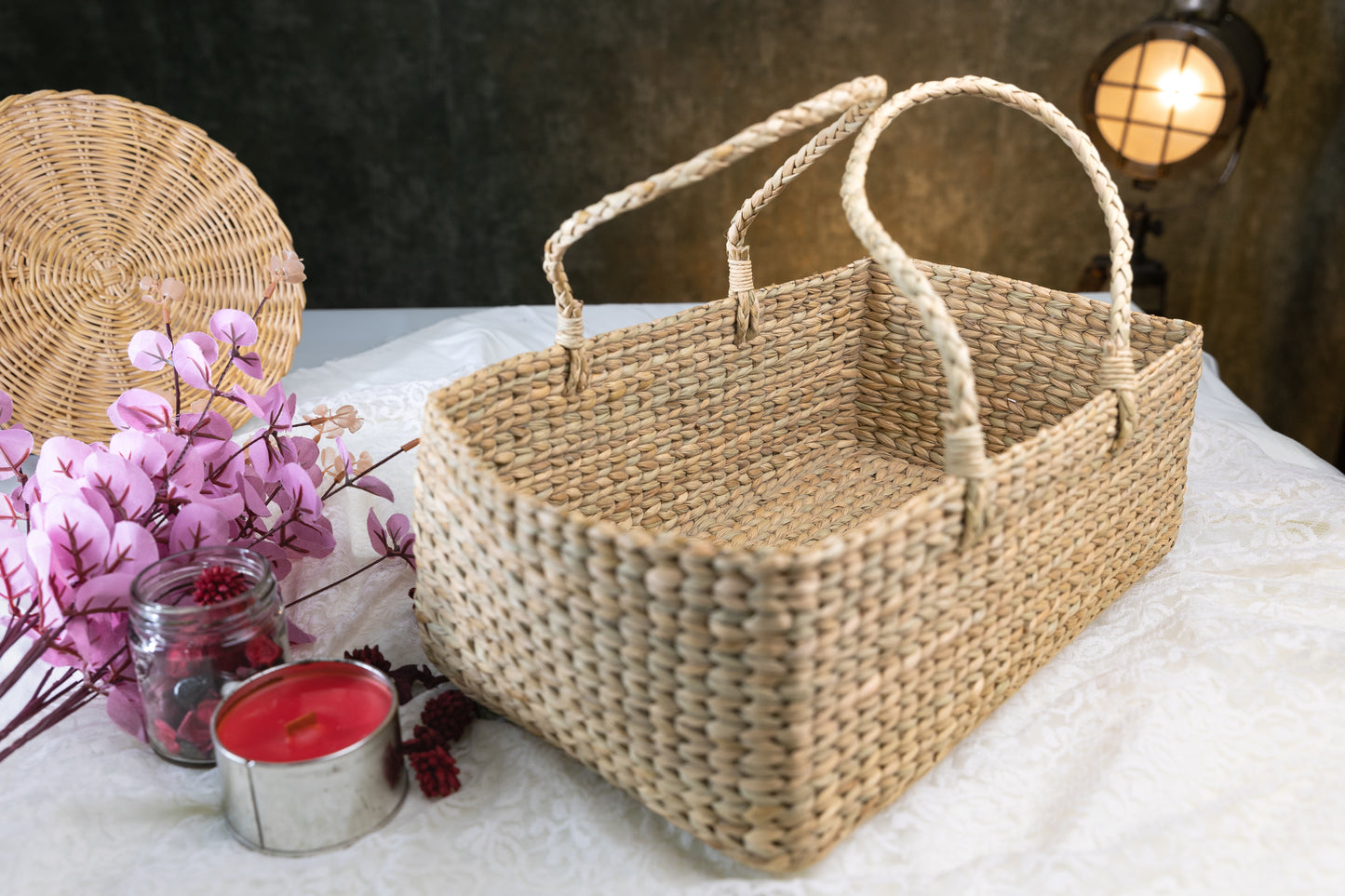 Kauna Rectangle Hamper Storage Basket