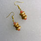 Handcrafted Bamboo Quilled and Weaved Earrings