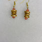Handcrafted Bamboo Quilled and Weaved Earrings